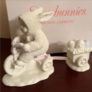 796. NIB DEPARTMENT 56 SNOWBUNNIES BUNNY EXPRESS